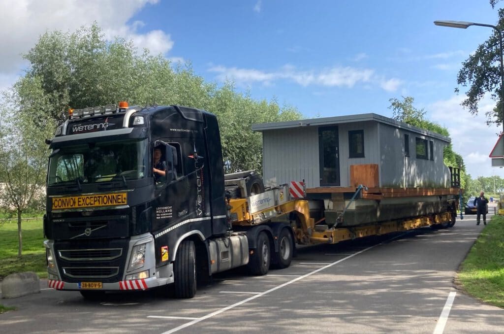 woonboot transport